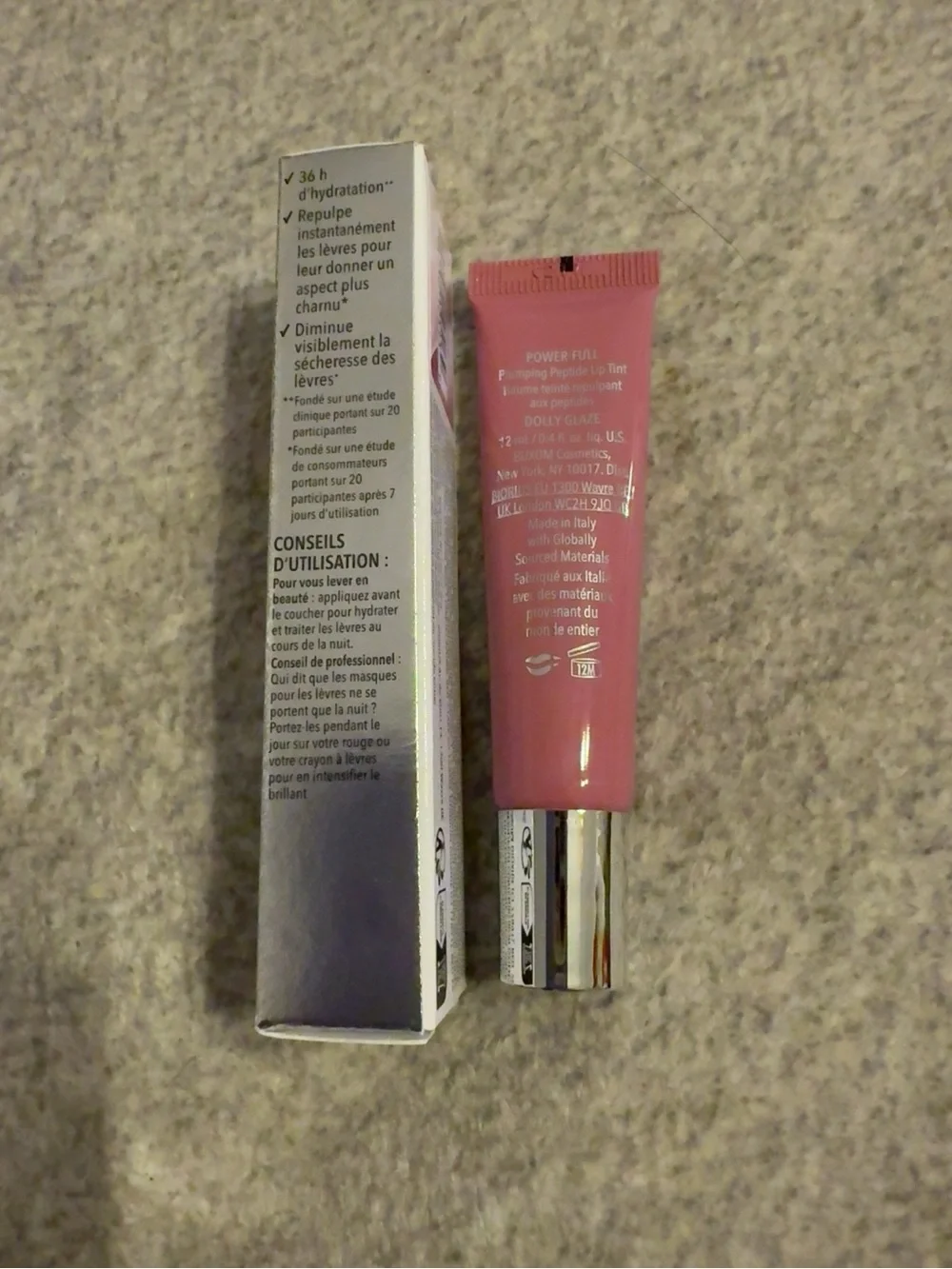 BUXOM POWER-FULL™ Plumping Peptide Lip Tint – Dolly Glaze